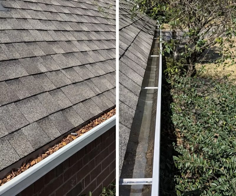 Gutter Cleaning in Plano TX
